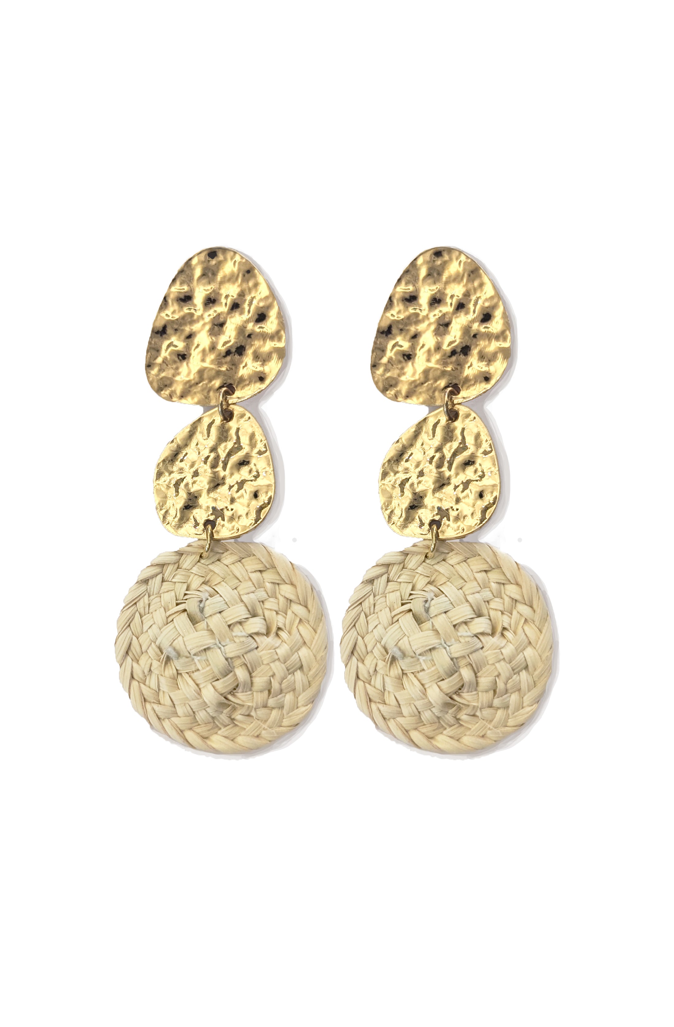 Pam wicker earrings