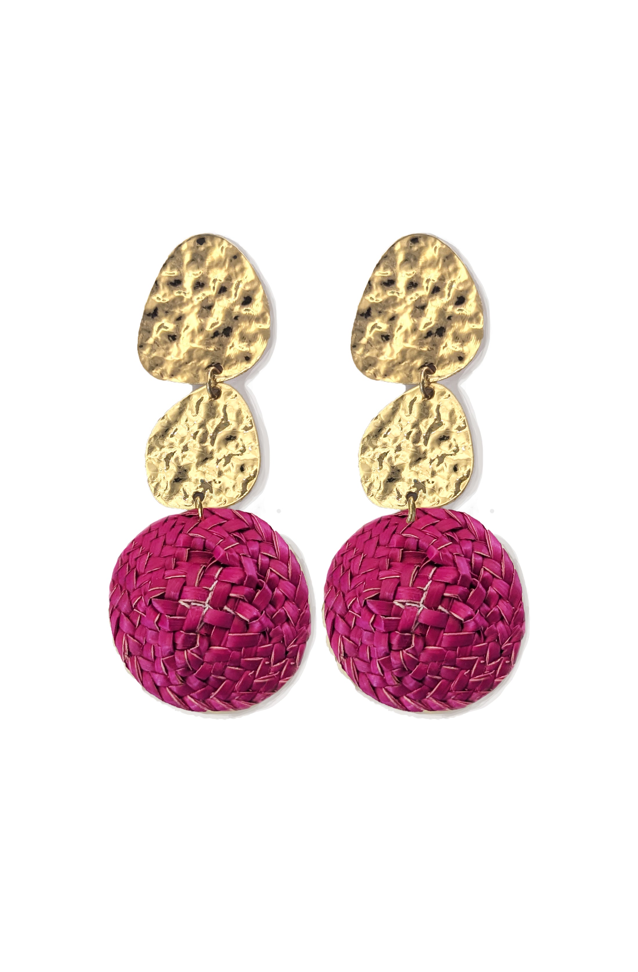 Pam wicker earrings