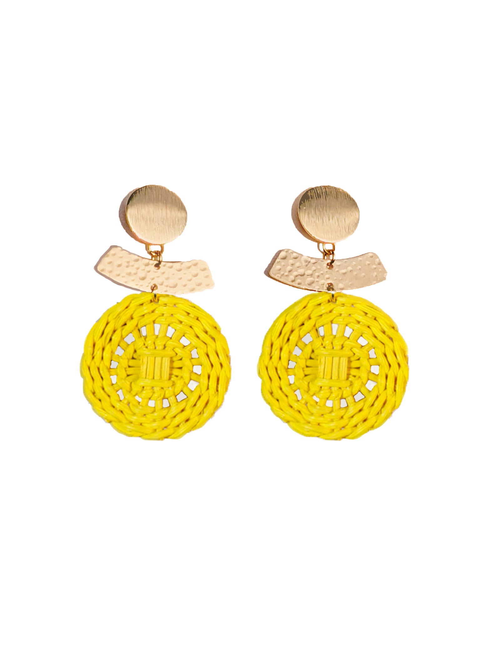 Iza wicker earrings