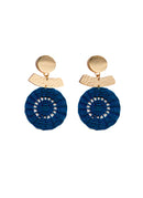 Iza wicker earrings