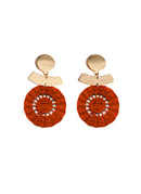 Iza wicker earrings