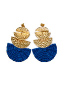 July wicker earrings