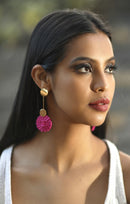 Nico wicker earrings