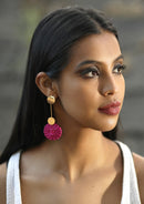 Nico wicker earrings