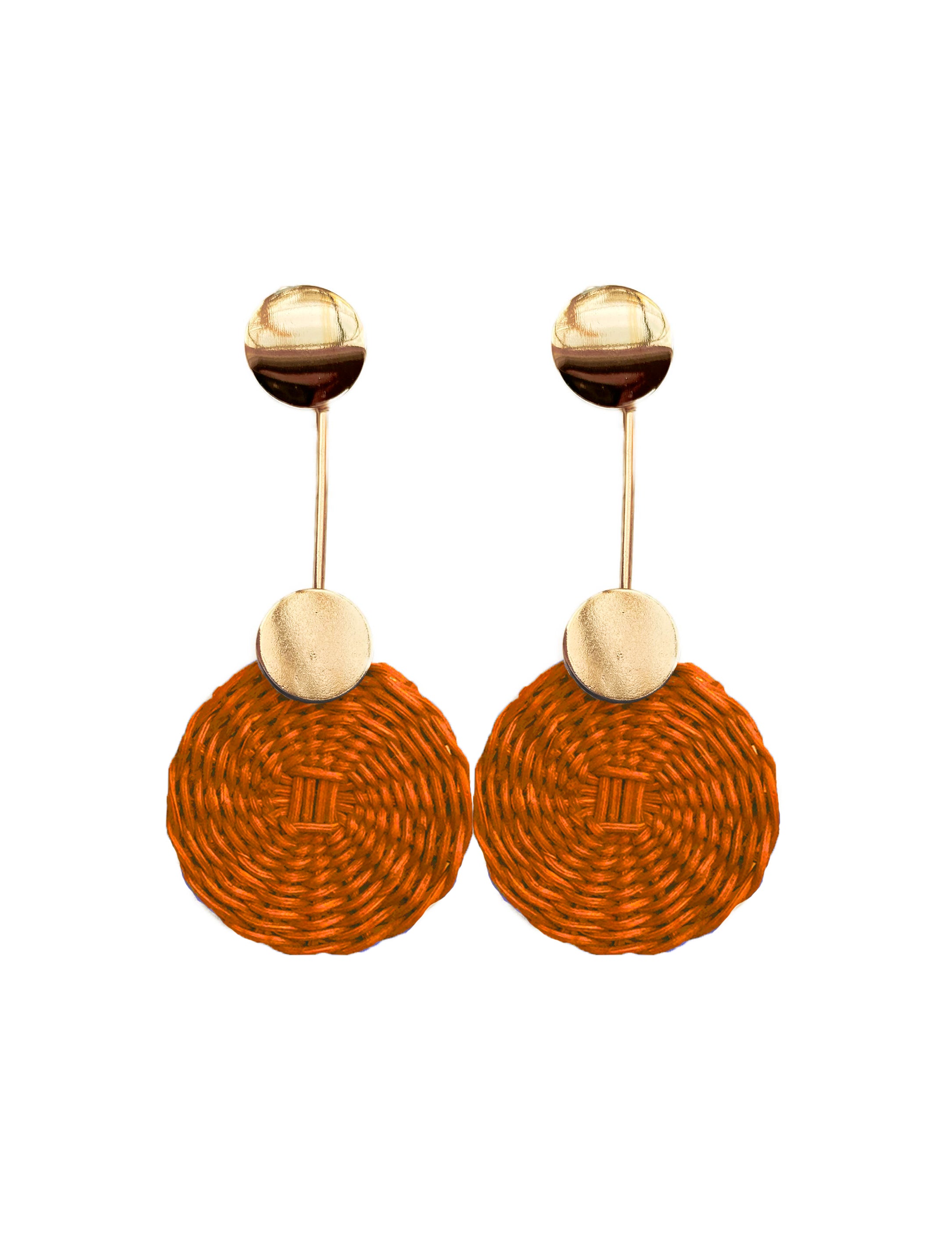 Nico wicker earrings