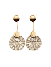 Nico wicker earrings