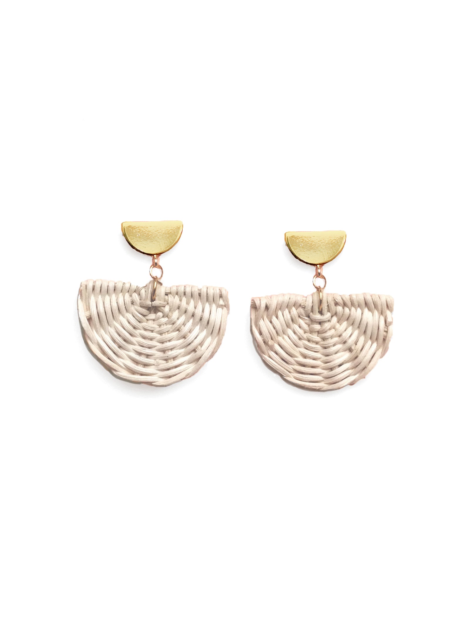 Pam wicker earrings