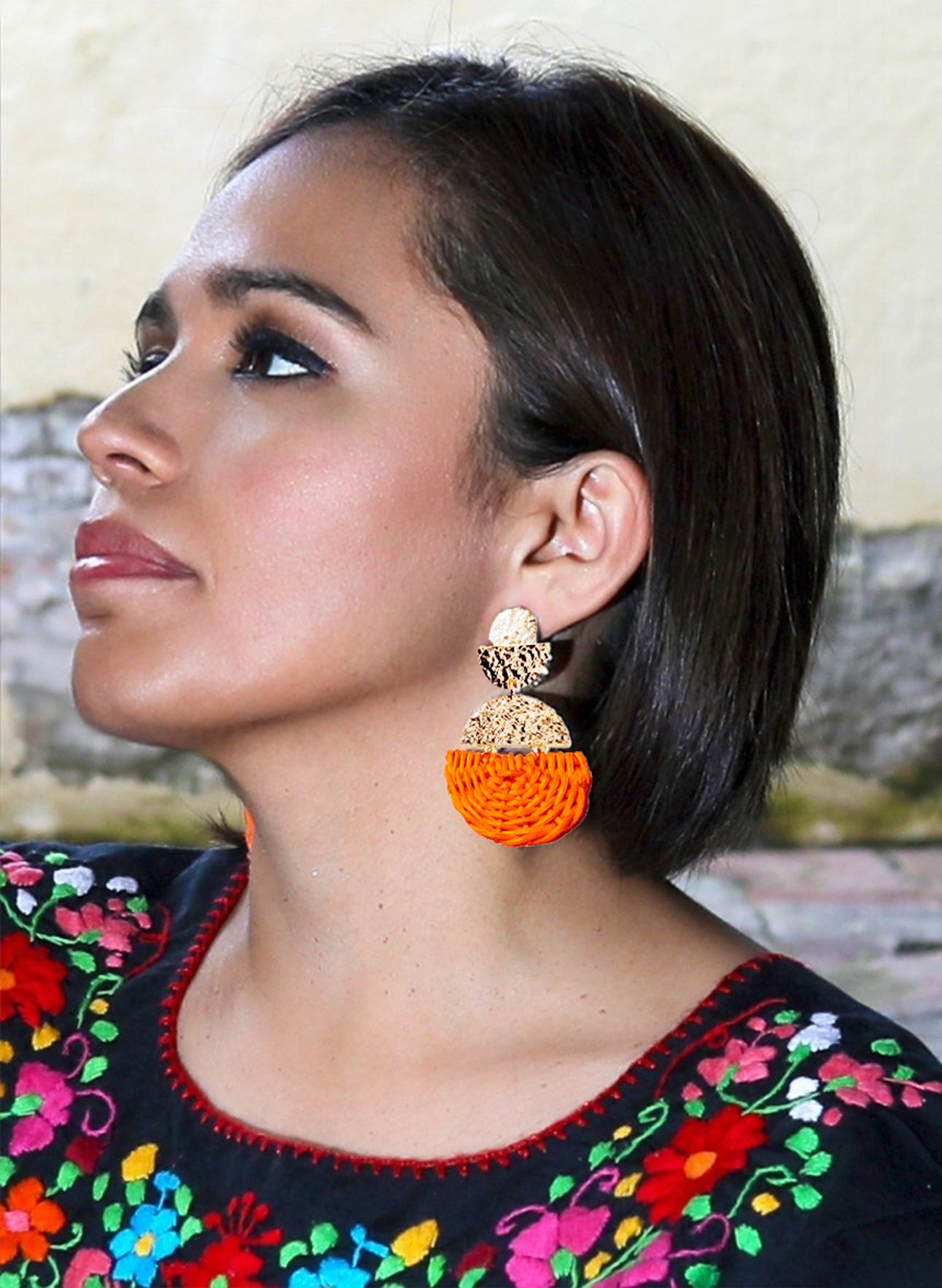 Pau palm earrings