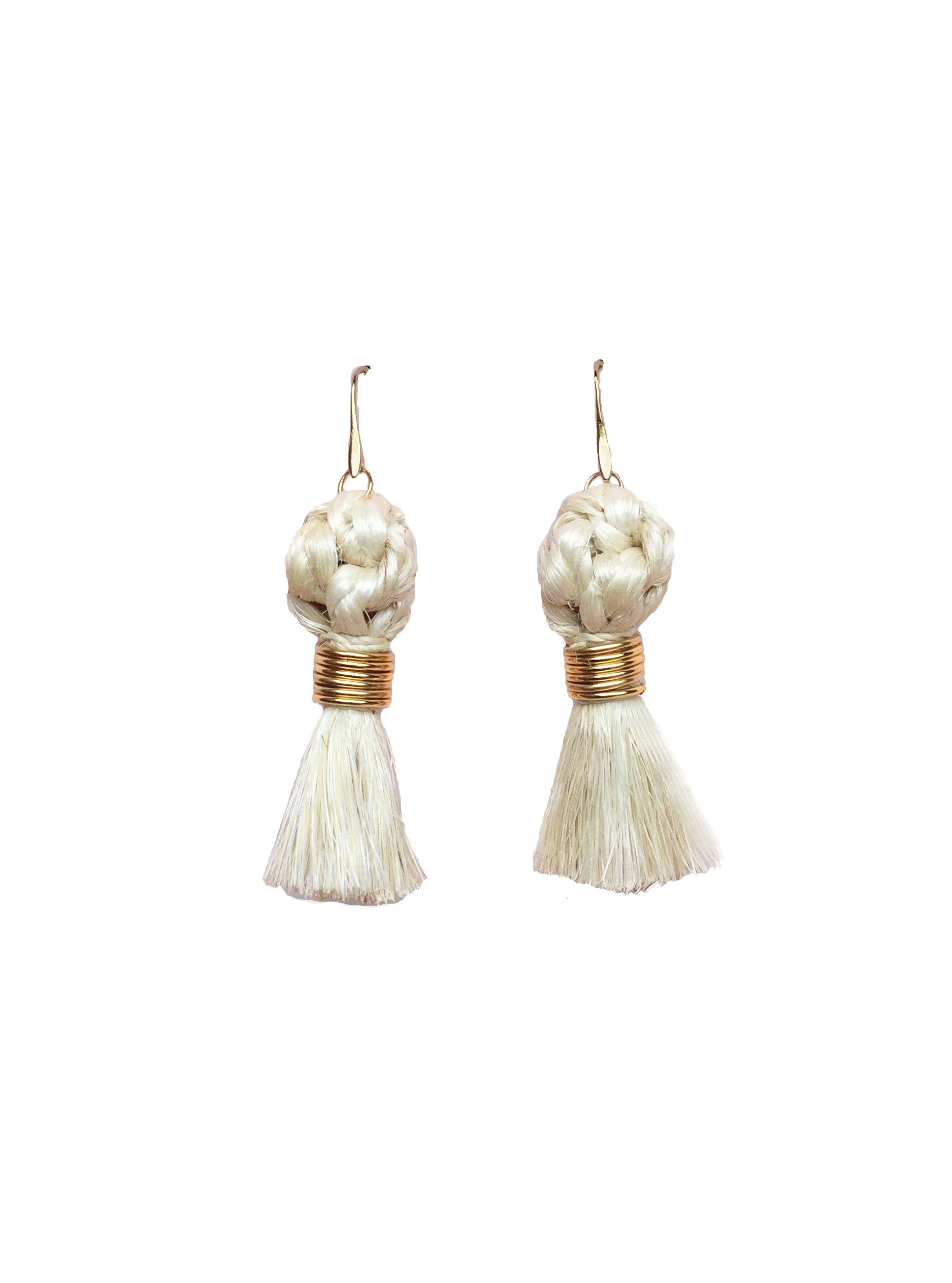 Celsa henequen earrings