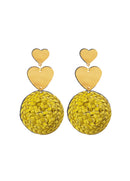 Chary palm earrings