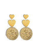 Chary palm earrings