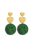 Chary palm earrings