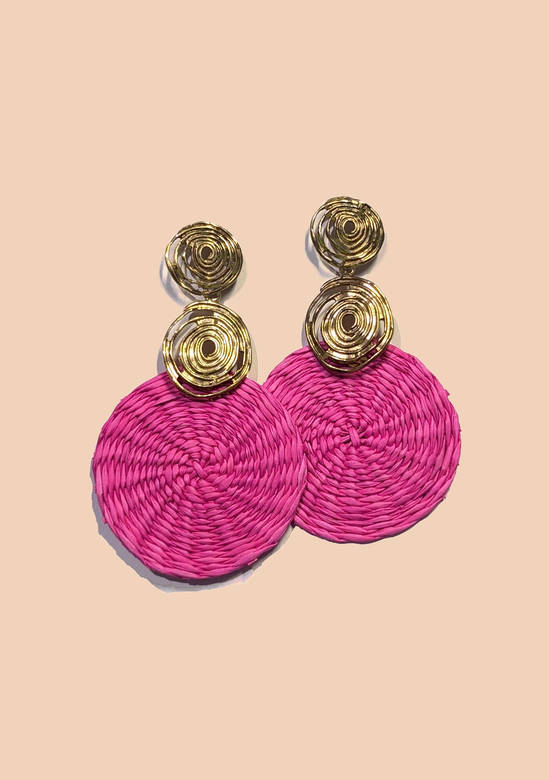 Dulce palm earrings