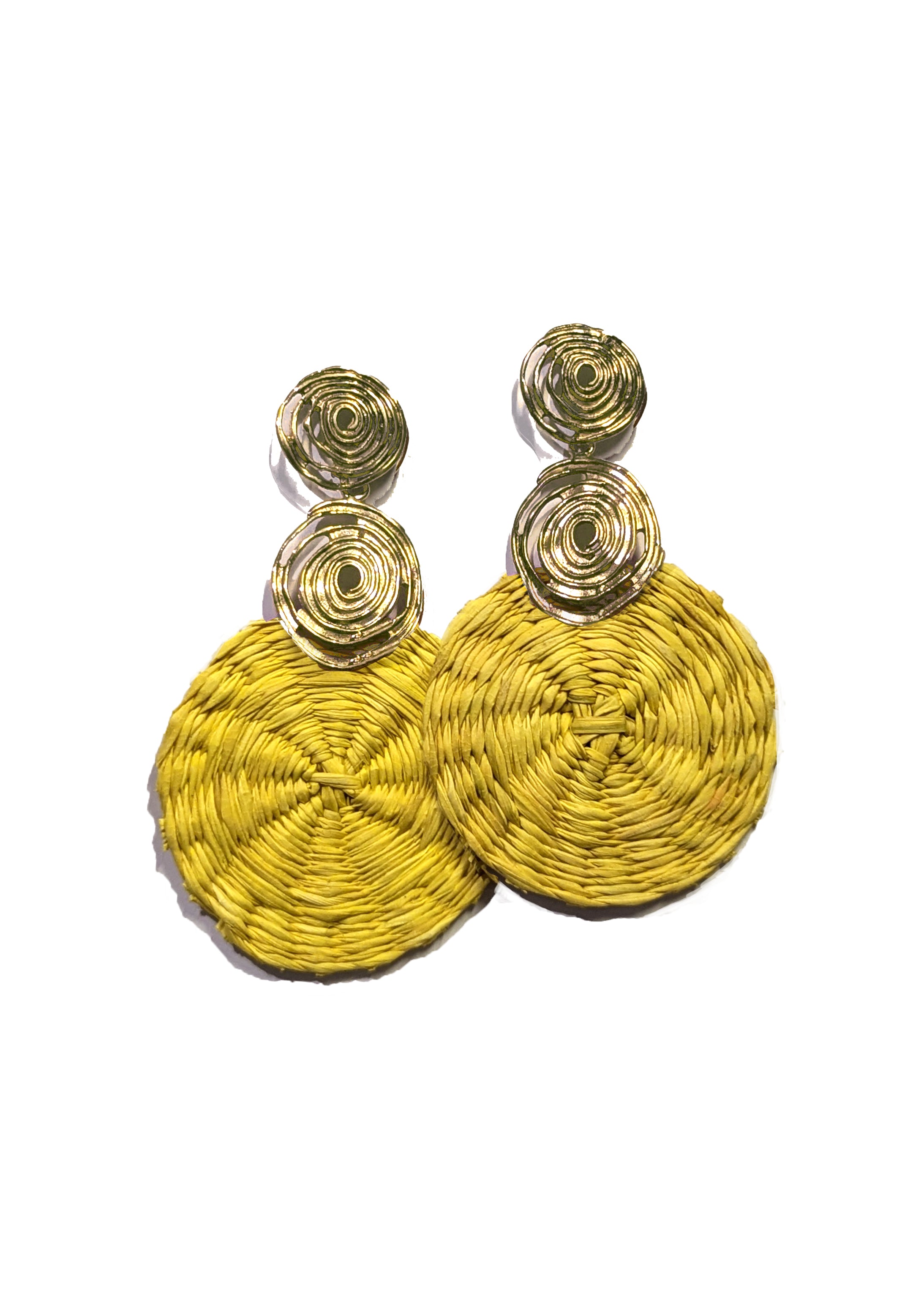 Dulce palm earrings