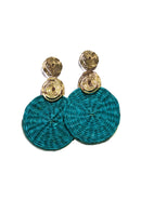 Dulce palm earrings